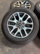 Load image into Gallery viewer, OEM '22-'26 Toyota Tundra 75277 OEM Used Wheels 265/60R20 Yokohama XCV Tires LT