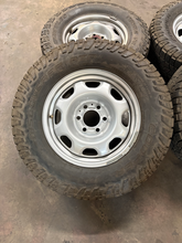 Load image into Gallery viewer, Set of Used 17" '05-'26 Ford F-150 Steel Wheels on 265/70R17 Cooper ATP Tires LT