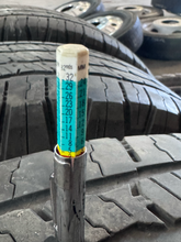 Load image into Gallery viewer, OEM '22-'26 Toyota Tundra 18" Used Black Machined Rims 265/70R18 Michelin LTX LT