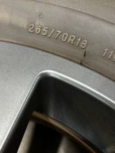 Load image into Gallery viewer, OEM 18" '24-'26 Toyota Land Cruiser OEM Used Wheels 265/70R18 Michelin Tires LT