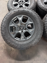 Load image into Gallery viewer, OEM '24-'26 Overtrail+ Lexus GX550 18" Charcoal Wheels on 265/70R18 Toyo AT3 LT