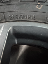 Load image into Gallery viewer, OEM '24-'26 Overtrail+ Lexus GX550 18" Charcoal Wheels on 265/70R18 Toyo AT3 LT