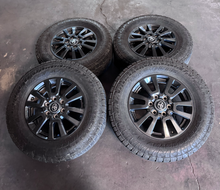 Load image into Gallery viewer, OEM '24-'26 Toyota Land Cruiser 18" Used Wheels on 265/70R18 Toyo AT3 Tires LT