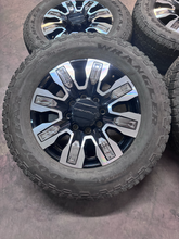 Load image into Gallery viewer, OEM '11-'26 GMC Sierra 2500 Denali Ultimate 20" Used Rims on 275/65R20 Tires LT