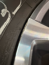 Load image into Gallery viewer, Set of Used '22-'26 Toyota Tundra Grey Machined Rims 275/60R20 Nitto G3 Tires LT