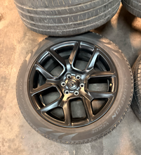Load image into Gallery viewer, Set of 4 Used 22" '19-'26 RAM 1500 Matte Black Wheels 285/45R22 Pirelli Tires LT