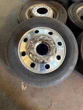 Load image into Gallery viewer, Set of x6 Used OEM '05-'26 Ford F450 F550 ALCOA Wheels on 225/70R19.5 Tires LT