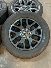 Load image into Gallery viewer, Set of OEM Takeoff 20" '23-'26 Toyota Sequoia Wheels 265/60R20 Bridgestone HT LT