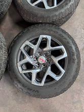 Load image into Gallery viewer, OEM '00-'26 GMC Sierra 1500 & Yukon 20" Used Wheels on 275/60R20 Goodyear A/T LT