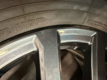 Load image into Gallery viewer, Set of Used '25-'26 Toyota 4Runner 17" Dark Charcoal OEM Rims 245/70R17 Tires LT