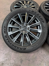 Load image into Gallery viewer, 22" '24-'26 Lexus GX550 Premuim+ OEM Lightly Used Rims 265/50R22 Dunlop Tires LT