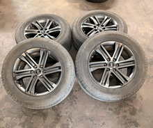 Load image into Gallery viewer, Set of Used '05-'26 Ford F-150 Dark Grey 20" Wheels 275/60R20 Hankook Dynapro LT