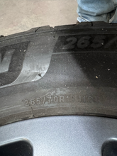 Load image into Gallery viewer, OEM 18" '24-'26 Toyota Land Cruiser Used Wheels 265/70R18 Michelin LTX Trail LT