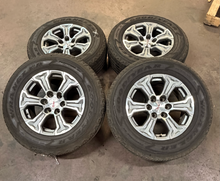 Load image into Gallery viewer, Set of 4 Used 18" OEM '00-'26 GMC Sierra 1500 Grey Machined Wheels 265/65R18 LT