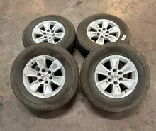 Load image into Gallery viewer, Set of 4 Used 17" '00-'26 GMC Sierra 1500 Wheels on 255/70R17 General Grabber LT