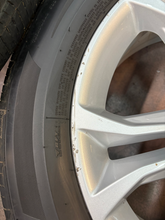 Load image into Gallery viewer, Set of 4 Used OEM 18" Silver '18-'21 BMW X3 Wheels on 225/60R18 Bridgestone H/P