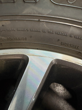 Load image into Gallery viewer, OEM '05-'26 Ford F150 18" Dark Grey Machined Used Rims 275/65R18 Goodyear HT LT