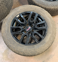 Load image into Gallery viewer, Set of Used 20" '00-'26 GMC Sierra 1500 Elevation Rims 275/60R20 Bridgestone LT