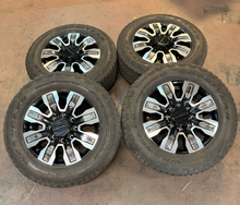 Load image into Gallery viewer, Set of Used OEM '11-'26 GMC Sierra 2500 Denali Ultimate 20" Wheels 275/65R20 LT