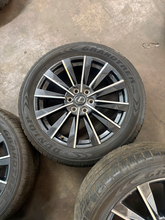 Load image into Gallery viewer, OEM '24-'26 Lexus GX550 Luxury+ Used 22" Wheels 265/50R22 Dunlop PT5A Tires LT