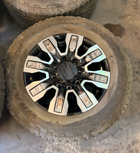 Load image into Gallery viewer, Set of Used '11-'26 GMC Sierra Denali Ultimate 2500 Wheels 275/65R20 Goodyear LT