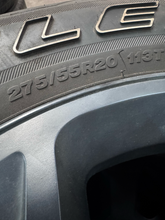 Load image into Gallery viewer, OEM '19-'26 RAM 1500 20" Matte Black Used Wheels on 275/55R20 Bridgestone HL LT