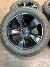 Load image into Gallery viewer, Set of Used Matte Black '19-'25 Dodge RAM 1500 Wheels on 275/55R20 Alenza H/L LT