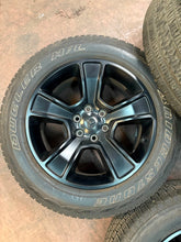 Load image into Gallery viewer, Set of Used Matte Black '19-'25 Dodge RAM 1500 Wheels on 275/55R20 Alenza H/L LT