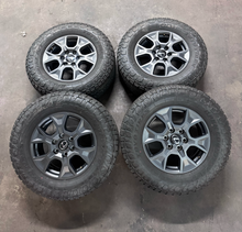 Load image into Gallery viewer, OEM '24-'26 Overtrail+ Lexus GX550 18" Charcoal Wheels on 265/70R18 Toyo AT3 LT