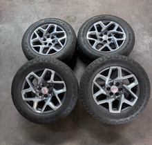 Load image into Gallery viewer, OEM '00-'26 GMC Sierra 1500 & Yukon 20" Used Wheels on 275/60R20 Goodyear A/T LT