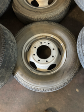 Load image into Gallery viewer, OEM '11-'26 GMC Sierra 3500 DRW Used Steel 17" Wheels 235/80R17 Michelin XC LT