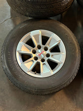 Load image into Gallery viewer, Set of 4 Used '00-'25 GMC Sierra 1500 OEM 5908 Wheels 255/70R17 General Tires LT