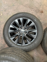 Load image into Gallery viewer, Set of 4 Used 20" OEM '24-'26 Toyota Land Cruiser Wheels 265/55R20 Yokohama LT