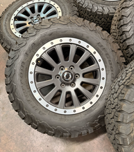 Load image into Gallery viewer, Set of 5 Lightly Used 18" INEOS Grenadier OEM Wheels 255/70R18 BFGoodrich AT LT