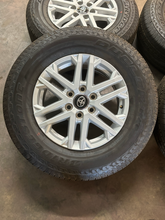 Load image into Gallery viewer, OEM '22-'26 Toyota Tundra 18" Silver Wheels 265/70R18 Bridgestone Dueler H/T LT