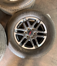 Load image into Gallery viewer, Set of Used TRD '24-'26 Toyota Tacoma 18" Wheels on 265/65R18 Michelin Tires LT