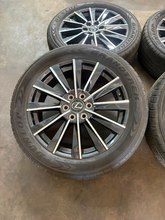 Load image into Gallery viewer, OEM '24-'26 Lexus GX550 Luxury+ Used 22" Wheels 265/50R22 Dunlop PT5A Tires LT