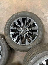 Load image into Gallery viewer, Set of 4 Used 20" OEM '24-'26 Toyota Land Cruiser Wheels 265/55R20 Yokohama LT