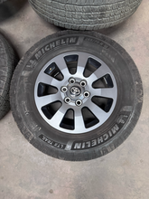Load image into Gallery viewer, OEM 18" '24-'26 Toyota Land Cruiser Used Wheels 265/70R18 Michelin LTX Trail LT