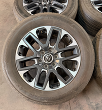 Load image into Gallery viewer, Set of Four Used OEM '20" Toyota Tundra Wheels 265/60R20 Yokohama XCV Tires LT