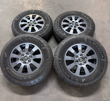 Load image into Gallery viewer, OEM 18" '24-'26 Toyota Land Cruiser Used Wheels 265/70R18 Michelin LTX Trail LT