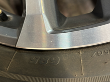 Load image into Gallery viewer, OEM '22-'26 Toyota Tundra Grey Machined 20" Used Wheels 265/60R20 Bridgestone LT