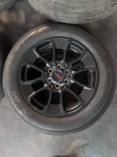 Load image into Gallery viewer, OEM '22-'26 Toyota Tundra TRD Pro Used Black 20" Rims 265/60R20 Yokohama XCV LT