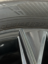 Load image into Gallery viewer, Set of Used 20" '24-'26 Lexus GX550 Black Wheels on 265/55R20 Yokohama Tires LT