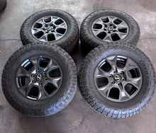 Load image into Gallery viewer, OEM '24-'26 Overtrail+ Lexus GX550 18" Charcoal Used Rims 265/70R18 Toyo AT3 LT