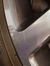 Load image into Gallery viewer, OEM '05-'26 Ford F150 18" Dark Grey Machined Used Rims 275/65R18 Goodyear HT LT