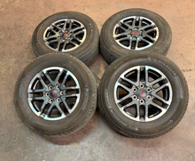 Load image into Gallery viewer, Set of 4 Used 18" '24-'26 Toyota Tacoma TRD Rims on 265/65R18 Michelin Tires LT