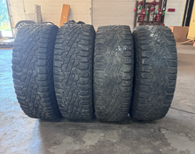 Load image into Gallery viewer, OEM '05-'26 RAM 2500 Power Wagon Used Black Polished Wheels 35/12.50R17 Tires LT