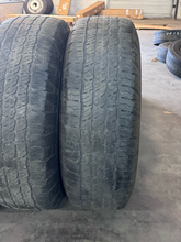 Load image into Gallery viewer, OEM '22-'26 Toyota Tundra 18" Used Black Machined Rims 265/70R18 Michelin LTX LT