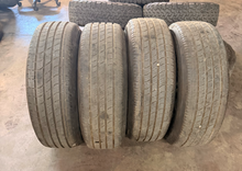Load image into Gallery viewer, Set of New Takeoff '24-'26 Toyota Tacoma 17" OEM Wheels on 245/70R17 Toyo HT LT